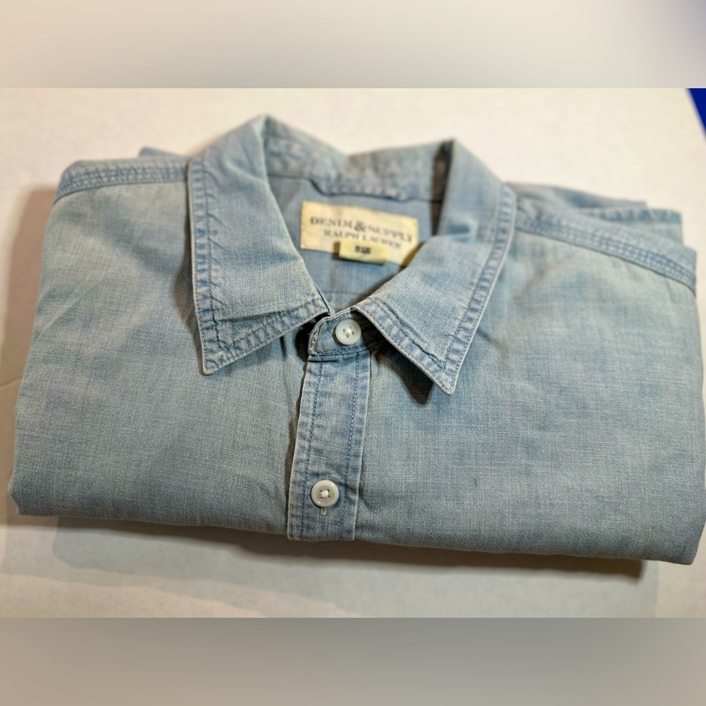 Denim and Supply by Ralph Lauren Long sleeve Denim Shirt size XL